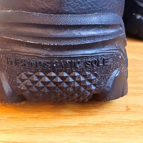 Icebug Womens Sorix2 BUgrip Black Leather Winter Hiking Snow Boots Size 7.5 EUC - Picture 9 of 12